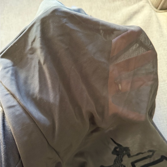 Killstar Serpentine Powermesh Black Sheer Flare Pants NWT - Picture 6 of 7